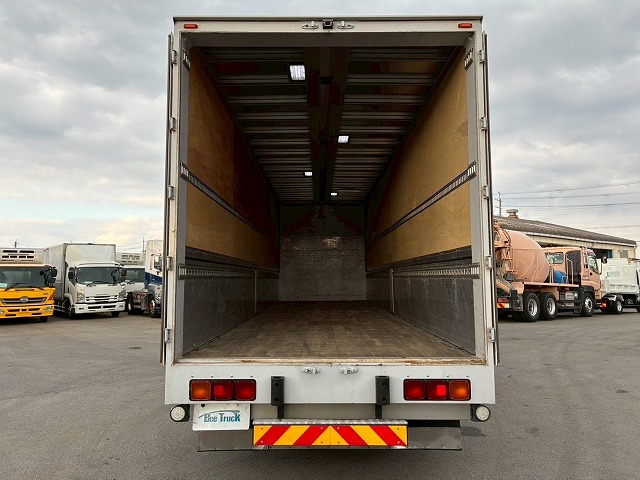 2174 QPG-FW1EXEG  H29 日野 プロフィア アルミウイング ハイルーフ 8×4 4軸低床2デフ 後輪エアサス 永久磁石式リターダ 背高 380馬力 E13C プロシフト AT セミオートマ 10t 25t 大型 バン 箱車（21枚目）