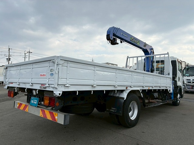 K-2113 TKG-FRR90S2  保証対象車両 車検付 令和9年2月迄 H26 いすゞ フォワード 4段クレーン ワンオーナー タダノ TADANO ラジコン フックイン 210馬力 6速 MT マニュアル 4t 8t 中型 ユニック車 カーゴクレーン（23枚目）