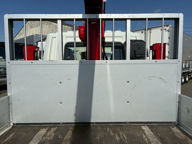 K-2148 2KG-FK62FZ 保証対象車両 R5 三菱ふそう 増トンファイター 4段セルフクレーン フルキャブ/ベッド付き 古河ユニック UNIC ラジコン フックイン ハイジャッキ ロングジャッキ アルミブロック 240馬力 6速 MT マニュアル 7.5t 14t 中型 大型 回送車 重機運搬車(23枚目)