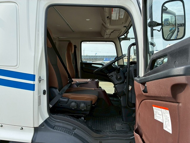 2177 2KG-FD2ABA  R2 レンジャー アルミブロック フルキャブ/ベッド付き 6200 標準幅 リーフサスペンション 5方開アオリ ハイブロック プロシフト AT セミオートマ 4t 8t 中型 平ボディ キャブオーバー（22枚目）