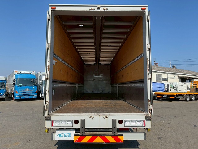 K-2138 2PG-FS74HZ  H31 三菱ふそう スーパーグレート アルミウイング ハイルーフ 8×4 4軸低床2デフ 後輪エアサス 日本フルハーフ シフトパイロット AT セミオートマ 10t 25t 大型 バン 箱車（22枚目）