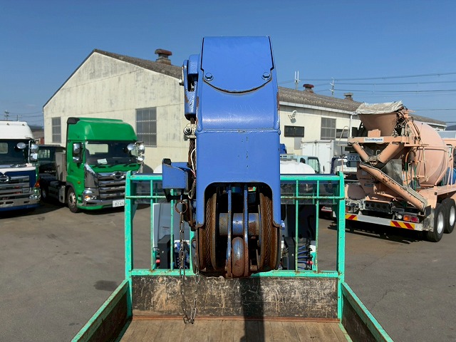 2171 TKG-MK38L  保証対象車両 H27 UDトラックス コンドル 4段クレーン フルキャブ/ベッド付き タダノ TADANO ラジコン フックイン 215馬力 6速 MT マニュアル 4t 8t 中型 ユニック車 カーゴクレーン（22枚目）