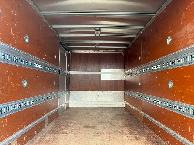 2153 TPG-FEB50  H31 三菱ふそう キャンター アルミバン PG 格納式パワーゲート ワイド ロング パブコ 左サイド扉 背高 ラッシング デュオニック AT 2t 6t 小型 ドライバン 箱車（15枚目）