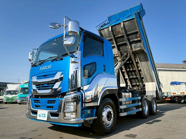 K-2156 ファイブスター 3軸2デフ リーフサス 永久磁石式リターダ 額縁アオリ ☆冷たい雨の日にご成約いただきました☆ 北海道(24枚目)