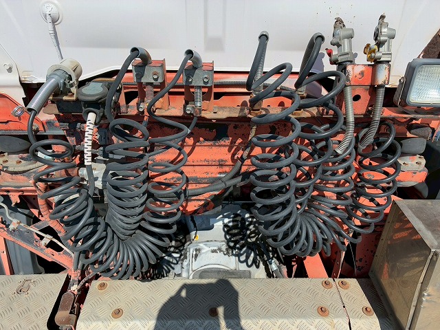 2166 LKG-SH1EDAG  H23 日野 トラクターヘッド ハイルーフ 後輪エアサス 海コン緩和 第5輪荷重 11500kg 11.5トン 永久磁石式リターダ 410馬力 プロシフト AT セミオートマ 10t 46t 大型 牽引 シングルヘッド（24枚目）