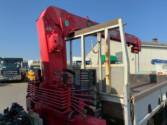 2170 TKG-FEB80 H26 三菱ふそう キャンター 4段クレーン 古河ユニック UNIC ワイド 超ロング ラジコン フックイン 175馬力 5速 MT マニュアル 3.5t 7.5t 小型 カーゴクレーン(23枚目)