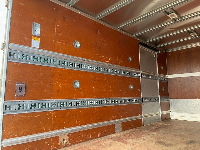 2153 TPG-FEB50  H31 三菱ふそう キャンター アルミバン PG 格納式パワーゲート ワイド ロング パブコ 左サイド扉 背高 ラッシング デュオニック AT 2t 6t 小型 ドライバン 箱車（16枚目）