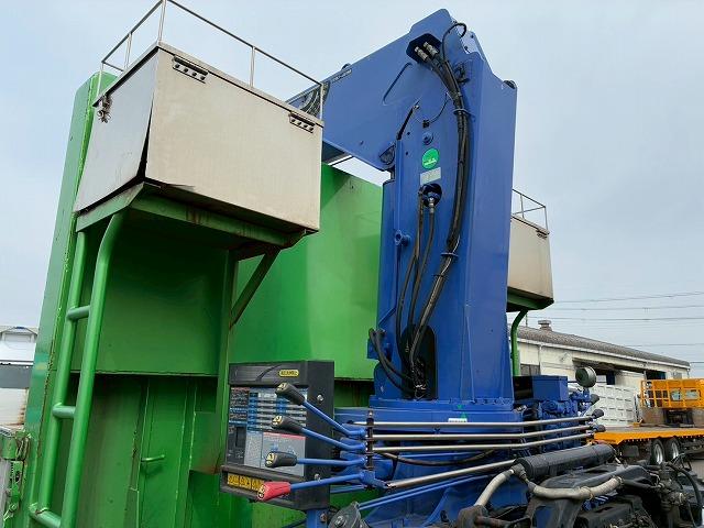 K-2128 QPG-CD5ZA  車検付 令和8年11月迄 H27 UDトラックス クオン 4段クレーン ラジコン フックイン TADANO タダノ 永久磁石式リターダ 7速 MT マニュアル 10t 25t 大型 ユニック車 カーゴクレーン（26枚目）