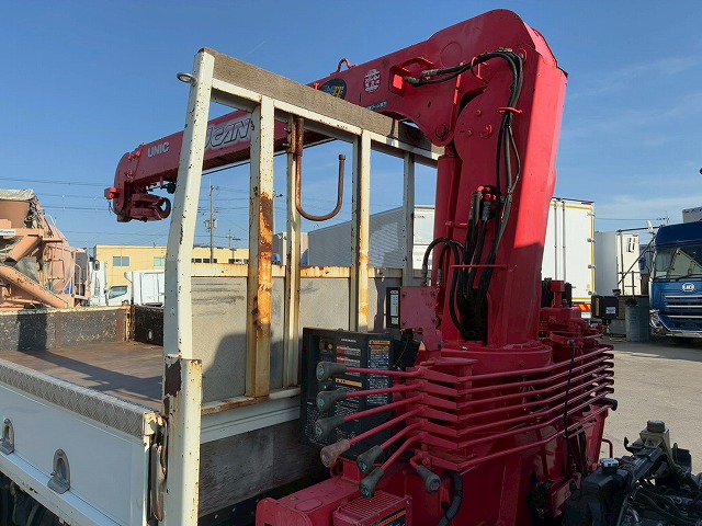 2170 TKG-FEB80 H26 三菱ふそう キャンター 4段クレーン 古河ユニック UNIC ワイド 超ロング ラジコン フックイン 175馬力 5速 MT マニュアル 3.5t 7.5t 小型 カーゴクレーン(24枚目)