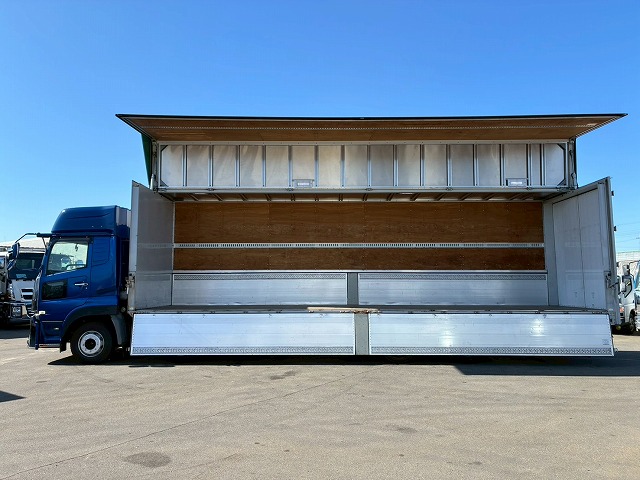 2122 2PG-CG5CA  H29 UDトラックス クオン アルミウイング ハイルーフ 8×4 4軸低床2デフ 後輪エアサス 日本トレクス エスコットⅥ AT 390馬力 10t 25t 大型 バン 箱車（26枚目）