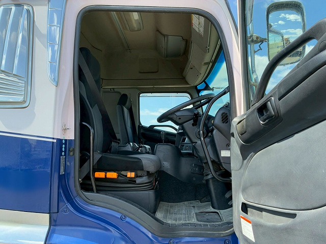 2166 LKG-SH1EDAG  H23 日野 トラクターヘッド ハイルーフ 後輪エアサス 海コン緩和 第5輪荷重 11500kg 11.5トン 永久磁石式リターダ 410馬力 プロシフト AT セミオートマ 10t 46t 大型 牽引 シングルヘッド（26枚目）