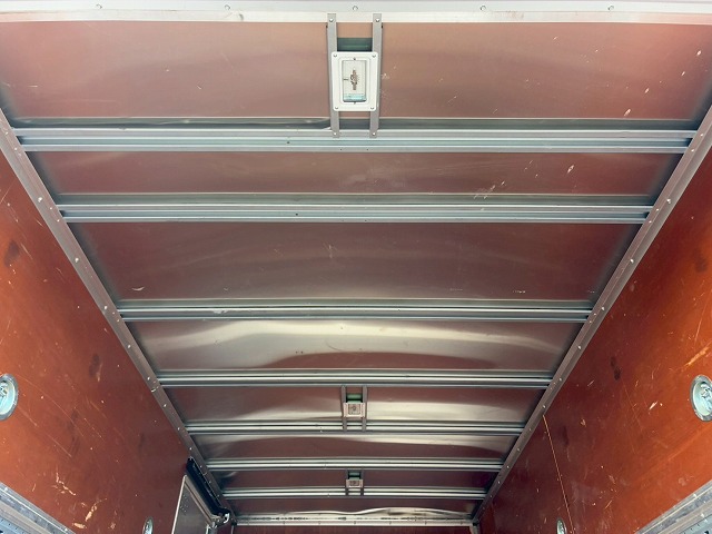 2153 TPG-FEB50  H31 三菱ふそう キャンター アルミバン PG 格納式パワーゲート ワイド ロング パブコ 左サイド扉 背高 ラッシング デュオニック AT 2t 6t 小型 ドライバン 箱車（18枚目）