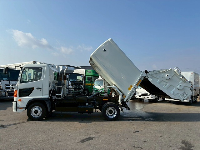 2118 連続作動車 汚水タンク 巻き込み式 ダンプ排出 清掃車 ごみ収集車　☆卒業式の多い時期にご成約いただきました☆　岡山県（27枚目）
