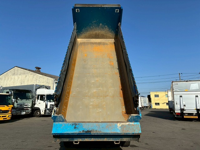 K-2156 ファイブスター 3軸2デフ リーフサス 永久磁石式リターダ 額縁アオリ ☆冷たい雨の日にご成約いただきました☆ 北海道(28枚目)