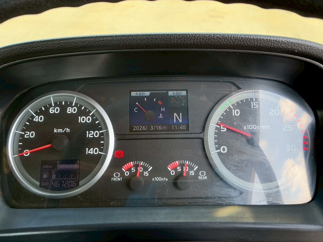 2166 LKG-SH1EDAG  H23 日野 トラクターヘッド ハイルーフ 後輪エアサス 海コン緩和 第5輪荷重 11500kg 11.5トン 永久磁石式リターダ 410馬力 プロシフト AT セミオートマ 10t 46t 大型 牽引 シングルヘッド（28枚目）