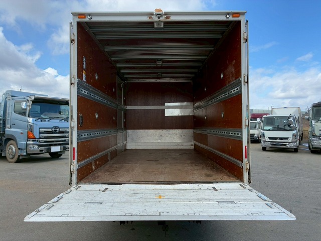 2153 TPG-FEB50  H31 三菱ふそう キャンター アルミバン PG 格納式パワーゲート ワイド ロング パブコ 左サイド扉 背高 ラッシング デュオニック AT 2t 6t 小型 ドライバン 箱車（23枚目）