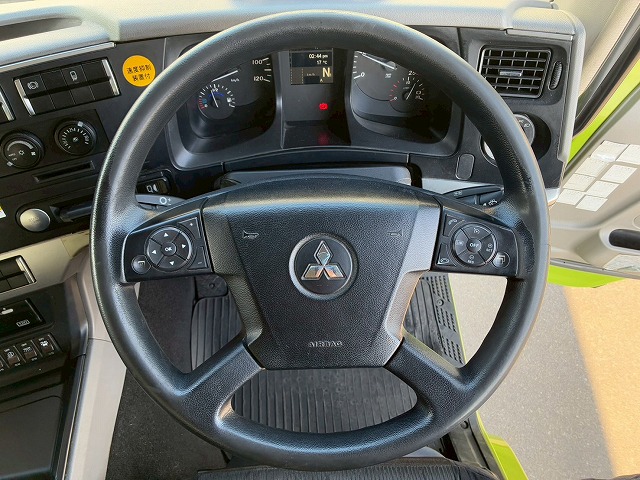 K-2138 2PG-FS74HZ  H31 三菱ふそう スーパーグレート アルミウイング ハイルーフ 8×4 4軸低床2デフ 後輪エアサス 日本フルハーフ シフトパイロット AT セミオートマ 10t 25t 大型 バン 箱車（31枚目）