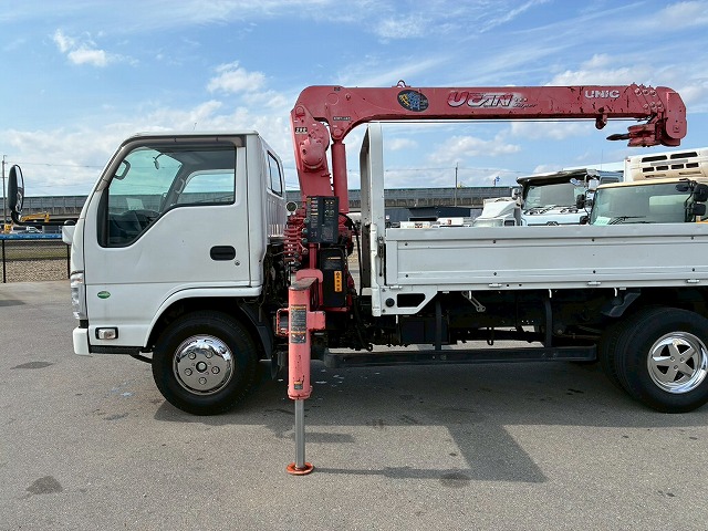 2158 BKG-AKR85 H22 日産 アトラス 4段クレーン 標準幅 ロング 3トン積載 古河ユニック UNIC 4段 ラジコン フックイン 2.93t カスタム 150馬力 スムーサー Ex AT オートマ 3t 7t 小型 カーゴクレーン(33枚目)