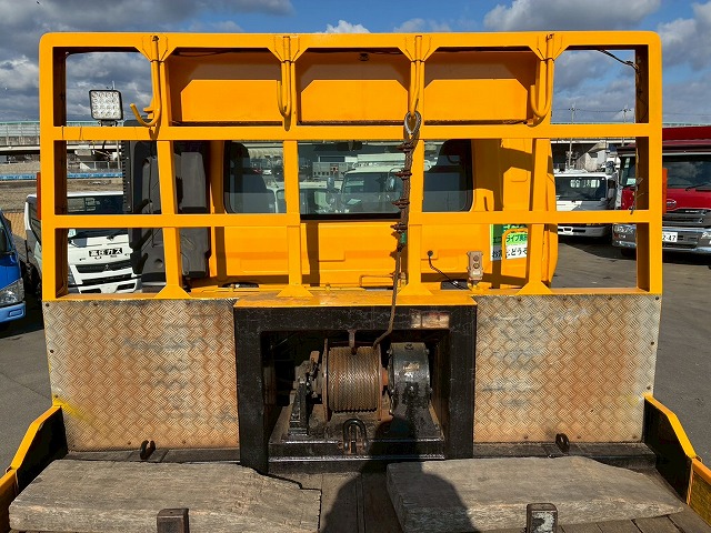 2102 KL-CG55K  車検付 令和8年8月迄 H16 日産ディーゼル UDトラックス ビッグサム セーフティローダー 8×4 4軸低床2デフ リーフサスペンション 花見台 ウインチ ラジコン 400馬力 RH8 V8型 生エンジン 7速 MT マニュアル 10t 25t 大型 セルフ 重機運搬車 回送車（33枚目）