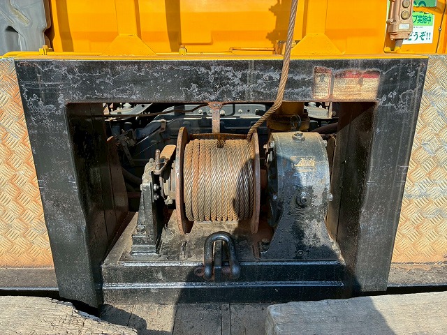 2102 KL-CG55K  車検付 令和8年8月迄 H16 日産ディーゼル UDトラックス ビッグサム セーフティローダー 8×4 4軸低床2デフ リーフサスペンション 花見台 ウインチ ラジコン 400馬力 RH8 V8型 生エンジン 7速 MT マニュアル 10t 25t 大型 セルフ 重機運搬車 回送車（34枚目）