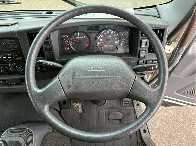 2149 TKG-FRR90S2 H26 いすゞ フォワード 冷蔵冷凍車 格納式パワーゲート フルキャブ/ベッド付き 東プレ -30℃低温設定 格納式パワーゲート PG 左サイド扉 6速 MT マニュアル 4t 8t 中型 冷凍バン 箱車(36枚目)