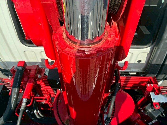 K-2148 2KG-FK62FZ 保証対象車両 R5 三菱ふそう 増トンファイター 4段セルフクレーン フルキャブ/ベッド付き 古河ユニック UNIC ラジコン フックイン ハイジャッキ ロングジャッキ アルミブロック 240馬力 6速 MT マニュアル 7.5t 14t 中型 大型 回送車 重機運搬車(37枚目)