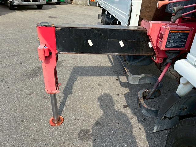 2158 BKG-AKR85 H22 日産 アトラス 4段クレーン 標準幅 ロング 3トン積載 古河ユニック UNIC 4段 ラジコン フックイン 2.93t カスタム 150馬力 スムーサー Ex AT オートマ 3t 7t 小型 カーゴクレーン(36枚目)