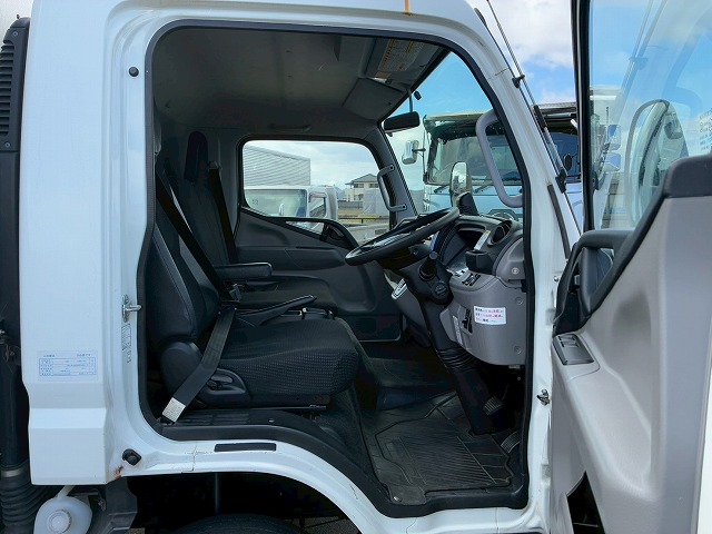 2153 TPG-FEB50  H31 三菱ふそう キャンター アルミバン PG 格納式パワーゲート ワイド ロング パブコ 左サイド扉 背高 ラッシング デュオニック AT 2t 6t 小型 ドライバン 箱車（30枚目）