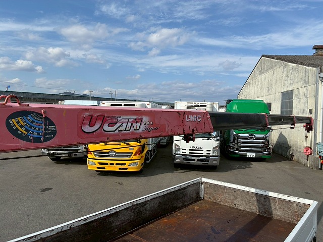 2158 BKG-AKR85 H22 日産 アトラス 4段クレーン 標準幅 ロング 3トン積載 古河ユニック UNIC 4段 ラジコン フックイン 2.93t カスタム 150馬力 スムーサー Ex AT オートマ 3t 7t 小型 カーゴクレーン(39枚目)