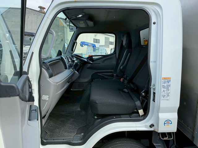 2153 TPG-FEB50  H31 三菱ふそう キャンター アルミバン PG 格納式パワーゲート ワイド ロング パブコ 左サイド扉 背高 ラッシング デュオニック AT 2t 6t 小型 ドライバン 箱車（31枚目）