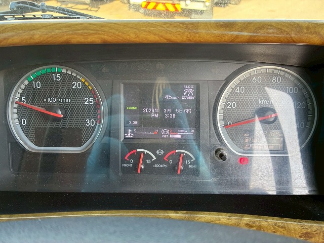 K-2156 ファイブスター 3軸2デフ リーフサス 永久磁石式リターダ 額縁アオリ ☆冷たい雨の日にご成約いただきました☆ 北海道(40枚目)