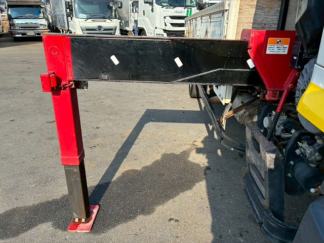 K2107 2KG-FD2ABA 保証対象車両 車検付 令和8年11月迄 H29 日野 レンジャー 4段クレーン ワンオーナー フルキャブ/ベッド付き 古河ユニック UNIC ラジコン フックイン 角足アウトリガー 6速 MT マニュアル 4t 8t 中型 カーゴクレーン（44枚目）