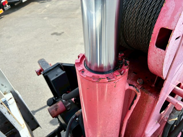 2158 BKG-AKR85 H22 日産 アトラス 4段クレーン 標準幅 ロング 3トン積載 古河ユニック UNIC 4段 ラジコン フックイン 2.93t カスタム 150馬力 スムーサー Ex AT オートマ 3t 7t 小型 カーゴクレーン(41枚目)