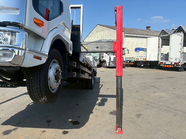 K-2148 2KG-FK62FZ 保証対象車両 R5 三菱ふそう 増トンファイター 4段セルフクレーン フルキャブ/ベッド付き 古河ユニック UNIC ラジコン フックイン ハイジャッキ ロングジャッキ アルミブロック 240馬力 6速 MT マニュアル 7.5t 14t 中型 大型 回送車 重機運搬車(44枚目)