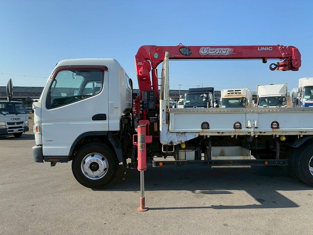 2170 TKG-FEB80 H26 三菱ふそう キャンター 4段クレーン 古河ユニック UNIC ワイド 超ロング ラジコン フックイン 175馬力 5速 MT マニュアル 3.5t 7.5t 小型 カーゴクレーン(41枚目)
