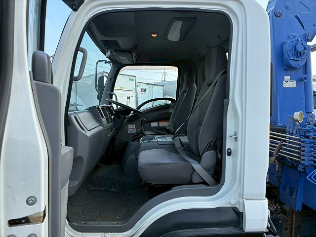 K-2113 TKG-FRR90S2  保証対象車両 車検付 令和9年2月迄 H26 いすゞ フォワード 4段クレーン ワンオーナー タダノ TADANO ラジコン フックイン 210馬力 6速 MT マニュアル 4t 8t 中型 ユニック車 カーゴクレーン（47枚目）