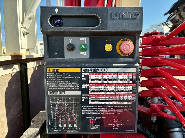 2133 2RG-NMR88R 保証対象車両 R3 いすゞ エルフ 4段クレーン ハイキャブ ショート 10尺ボディ 3トン積載 古河ユニック UNIC ラジコン フックイン 150馬力 6速 MT マニュアル 3t 7t 小型 ユニック車 カーゴクレーン(48枚目)