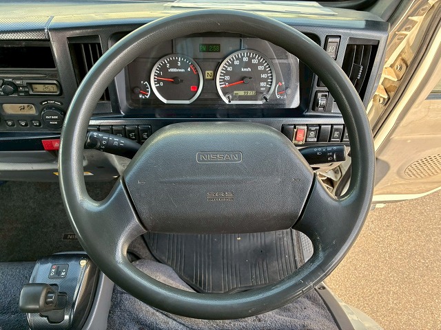 2158 BKG-AKR85 H22 日産 アトラス 4段クレーン 標準幅 ロング 3トン積載 古河ユニック UNIC 4段 ラジコン フックイン 2.93t カスタム 150馬力 スムーサー Ex AT オートマ 3t 7t 小型 カーゴクレーン(49枚目)