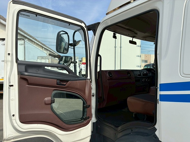 2177 2KG-FD2ABA  R2 レンジャー アルミブロック フルキャブ/ベッド付き 6200 標準幅 リーフサスペンション 5方開アオリ ハイブロック プロシフト AT セミオートマ 4t 8t 中型 平ボディ キャブオーバー（48枚目）