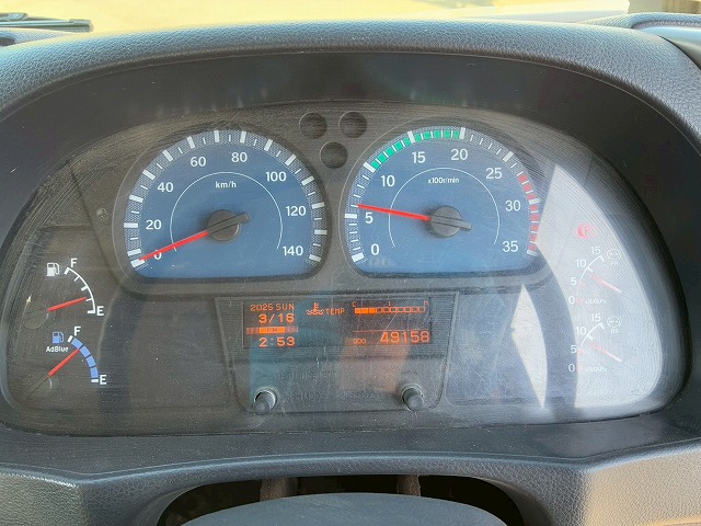 2171 TKG-MK38L  保証対象車両 H27 UDトラックス コンドル 4段クレーン フルキャブ/ベッド付き タダノ TADANO ラジコン フックイン 215馬力 6速 MT マニュアル 4t 8t 中型 ユニック車 カーゴクレーン（52枚目）