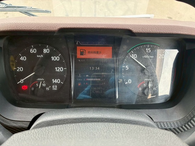 K-2117 2KG-FE2ABA  保証対象車両 H30 日野 増トンレンジャー 4段クレーン ワンオーナー フルキャブ/ベッド付き 古河ユニック UNIC 2.93t ラジコン フックイン 角足アウトリガー ジャッキ 240馬力 6速 MT マニュアル 7t 8t 14t 中型 大型 カーゴクレーン（58枚目）