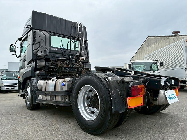 2067 QPG-GK5XAB H29 UDトラックス クオン トラクターヘッド シングルヘッド ハイルーフ 第5輪荷重 11500kg 11.5トン エスコット AT 410馬力 B尺 10t 45t 大型 牽引 1デフヘッド（6枚目）