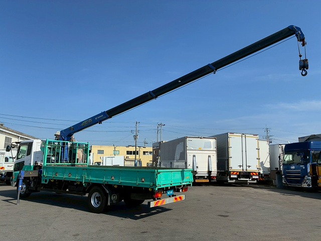 2171 TKG-MK38L  保証対象車両 H27 UDトラックス コンドル 4段クレーン フルキャブ/ベッド付き タダノ TADANO ラジコン フックイン 215馬力 6速 MT マニュアル 4t 8t 中型 ユニック車 カーゴクレーン（6枚目）