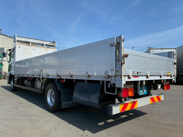 2169 TKG-MK38L H26 UDトラックス コンドル アルミブロック フルキャブ/ベッド付き 3.6トン積載 6200 標準幅 TOYOBODY 215馬力 6速 MT マニュアル 4t 8t 中型 平ボディ（8枚目）