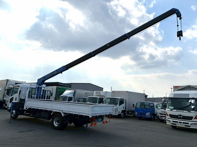 K-2113 TKG-FRR90S2  保証対象車両 車検付 令和9年2月迄 H26 いすゞ フォワード 4段クレーン ワンオーナー タダノ TADANO ラジコン フックイン 210馬力 6速 MT マニュアル 4t 8t 中型 ユニック車 カーゴクレーン（9枚目）