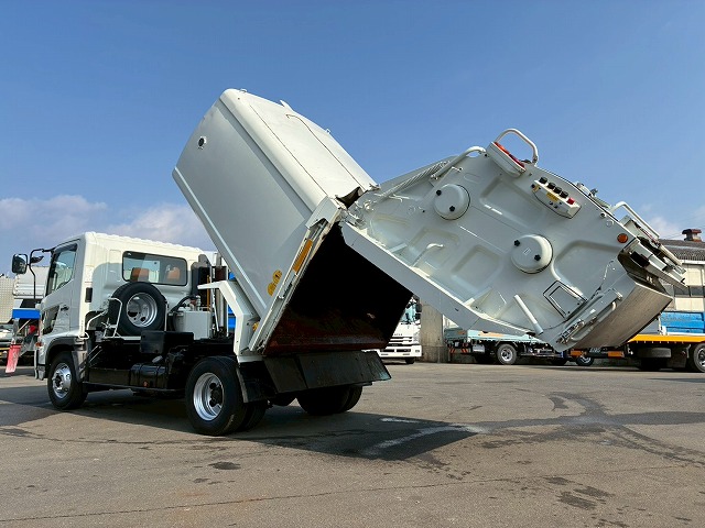 2118 連続作動車 汚水タンク 巻き込み式 ダンプ排出 清掃車 ごみ収集車　☆卒業式の多い時期にご成約いただきました☆　岡山県（8枚目）