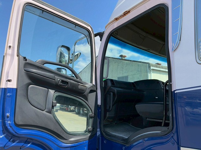 2166 LKG-SH1EDAG  H23 日野 トラクターヘッド ハイルーフ 後輪エアサス 海コン緩和 第5輪荷重 11500kg 11.5トン 永久磁石式リターダ 410馬力 プロシフト AT セミオートマ 10t 46t 大型 牽引 シングルヘッド（60枚目）