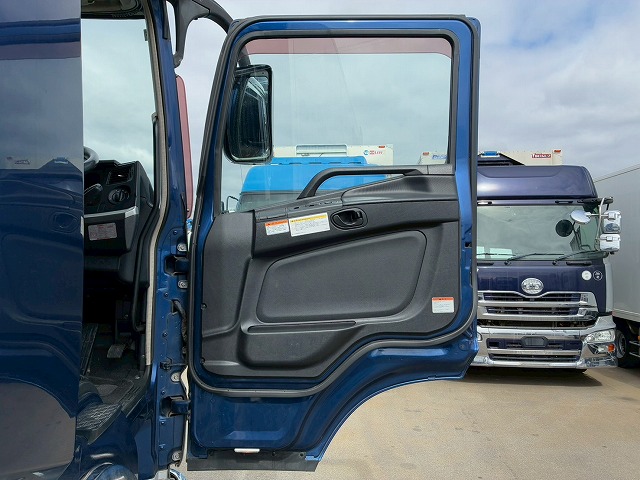 K-2140 2PG-FS74HZ H30 三菱ふそう スーパーグレート アルミウイング ワンオーナー 8×4 4軸低床2デフ 後輪エアサス パブコ エアロパーツ エアロ仕様 13.8トン積載 394馬力 シフトパイロット AT 10t 25t 大型 パネルウイング（62枚目）