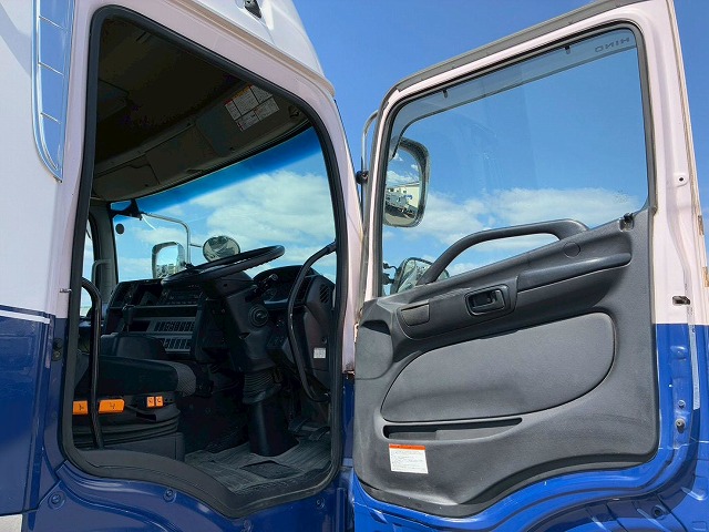 2166 LKG-SH1EDAG  H23 日野 トラクターヘッド ハイルーフ 後輪エアサス 海コン緩和 第5輪荷重 11500kg 11.5トン 永久磁石式リターダ 410馬力 プロシフト AT セミオートマ 10t 46t 大型 牽引 シングルヘッド（61枚目）