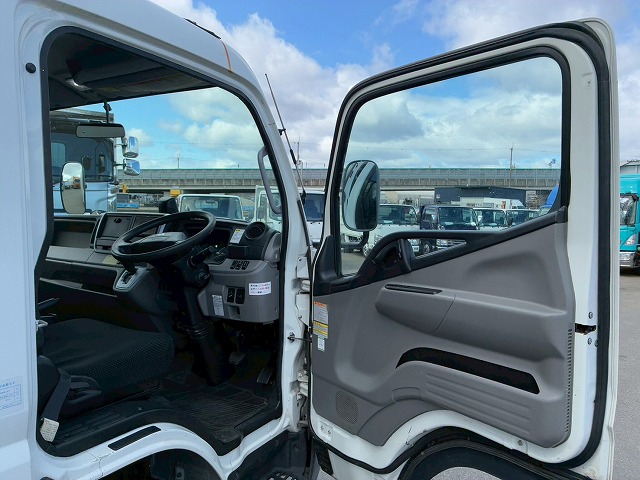 2153 TPG-FEB50  H31 三菱ふそう キャンター アルミバン PG 格納式パワーゲート ワイド ロング パブコ 左サイド扉 背高 ラッシング デュオニック AT 2t 6t 小型 ドライバン 箱車（54枚目）